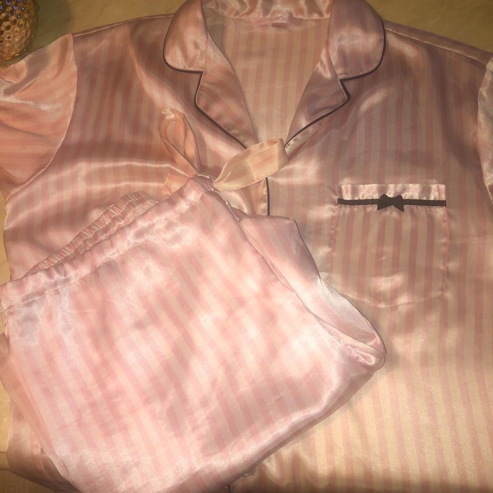Victoria’s Secret satin pajama set